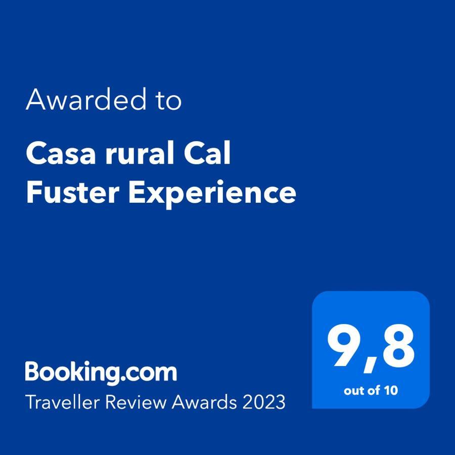 Casa Rural Cal Fuster Experience Terrades Екстер'єр фото