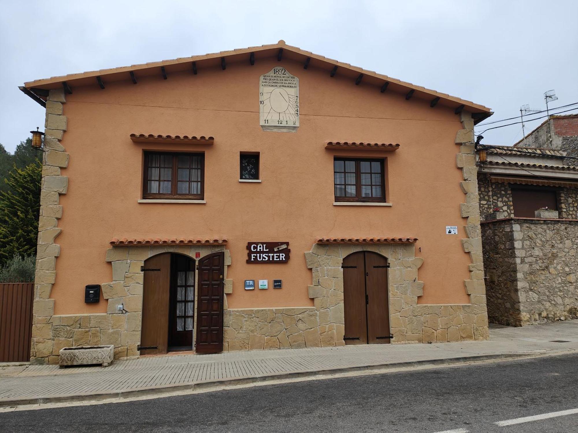 Casa Rural Cal Fuster Experience Terrades Екстер'єр фото